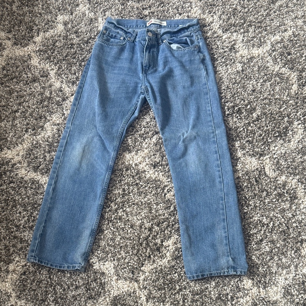 Levi's Men's Straight Blue Jeans